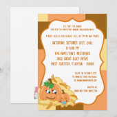 12x18 Pumpkin Patch Halloween-Party Einladung (Vorne/Hinten)