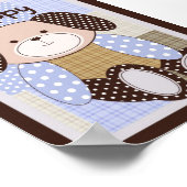 12x18 "Puppy" Graham Crackers Baby Beet Wall Art Poster (Ecke)