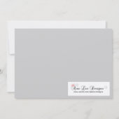 12x18 Red Masquerade Sweet 16 Geburtstag Einladung (Rückseite)