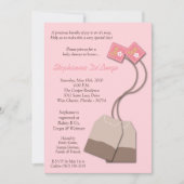 12x18 rosa einladung (Vorderseite)