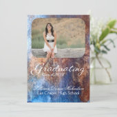 12x18 Rusted Metal Old Steel Gru Senior Ankündigun Ankündigung (Stehend Vorderseite)