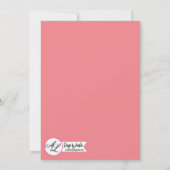 12x18 Senior Announcement Bohemisch Cactus succule Ankündigung (Rückseite)