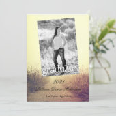 12x18 Senior Announction Sunrise Pathway Walkway P Ankündigung (Stehend Vorderseite)