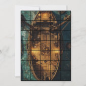 12x18 Ship Paper Gridmap Einladung (Vorderseite)