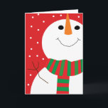 12x18 Snowman Feiertagskarte<br><div class="desc">© 2010% pipe% Geschäft überhaupt After™
Ihr alles Geschäft</div>