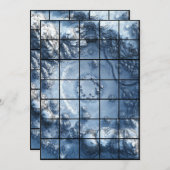 12x18 SnowPit Paper Gridmap Einladung (Vorne/Hinten)