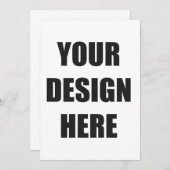 12x18-Sonderausdruck Einladung (Vorne/Hinten)