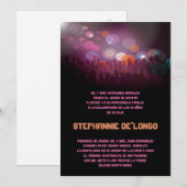 12x18 Spanish Band Quinceanera Birthday Einladung (Vorne/Hinten)