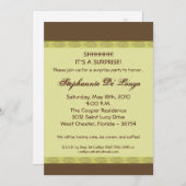 12x18 Spring Green Leaf Zen Birthday Einladung (Vorne/Hinten)