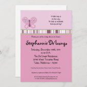 12x18 Sugar Plum Kinderdusche Einladung (Vorne/Hinten)