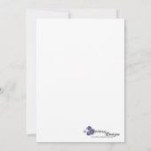 12x18 Tan Punkt Dinosaur Geburtstag Einladung (Rückseite)