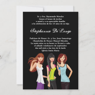 12x18 Teenager Teen Quinceanera Geburtstagseinladu Einladung
