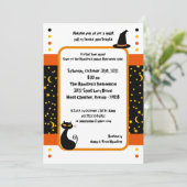 12x18 Trick oder Treaters Halloween-Party Einladun Einladung (Stehend Vorderseite)