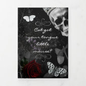 12x18 Trifold Wedding Einladung Haunting Adeline Z (Cover)