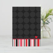 12x18 Valentine Card Einladung (Stehend Vorderseite)