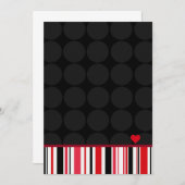 12x18 Valentine Card Einladung (Vorne/Hinten)