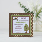 12x18 verzauberte Hollow-Baby-Dusche Einladung (Stehend Vorderseite)