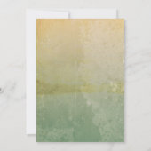 12x18 Vintage Blumenzange Einladung (Rückseite)