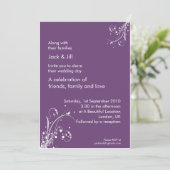 12x18 von Windwhisp (Trauben) Einladung (Stehend Vorderseite)