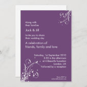 12x18 von Windwhisp (Trauben) Einladung (Vorne/Hinten)