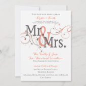 12x18 Wedding Einladung (Vorderseite)