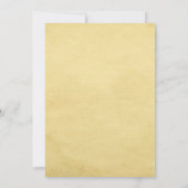 12x18 Wedding Einladung Cattail/Dragonfly Silhouet (Rückseite)