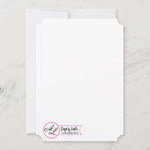 12x18 Wedding Einladung rustikale Zinndecke Co (Rückseite)