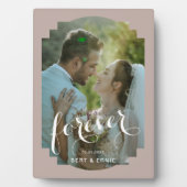 12x18 Wedding Memory Plaque mit Easel Stand Fotoplatte (Vorderseite)