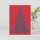 12x18 Weihnachtskarte Feiertagskarte (Stehend Vorderseite)
