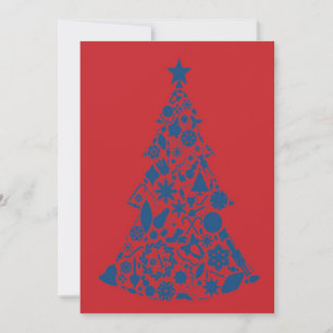 12x18 Weihnachtskarte Feiertagskarte