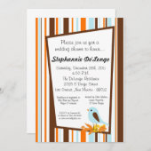 12x18 Woodland Bird Animal Baby Shower Einladung (Vorne/Hinten)