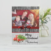 12x18 XMAS Weihnachtsbaumkarte Feiertagskarte (Stehend Vorderseite)