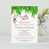 12x18 ZWILLINGE Einladung (Stehend Vorderseite)