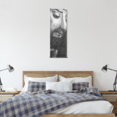 # 12x36 # Black Frame # Lienzo Leinwanddruck (Insitu (Schlafzimmer))