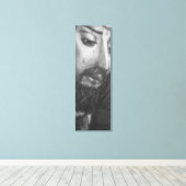 # 12x36 # Black Frame # Lienzo Leinwanddruck (Insitu (Holzboden))