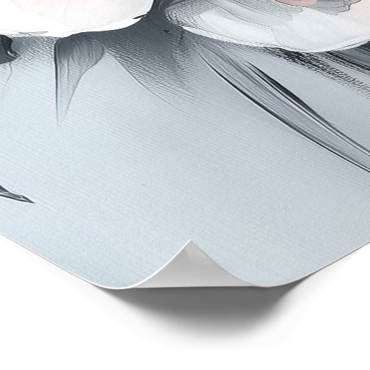 1301 Floral Poster (Ecke)