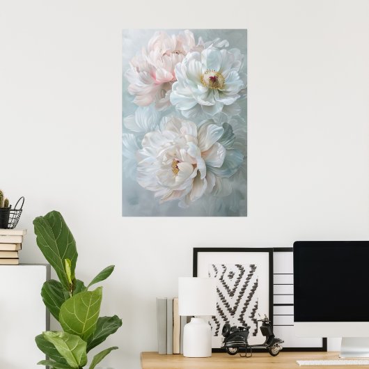 1302 Floral Poster (Heimbüro)