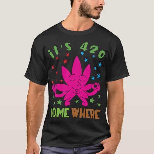 1304 Cannabis-Weed-Marijuana-TShirt-Design-2745973 T-Shirt (Vorderseite)