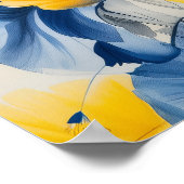 1304 Floral Poster (Ecke)