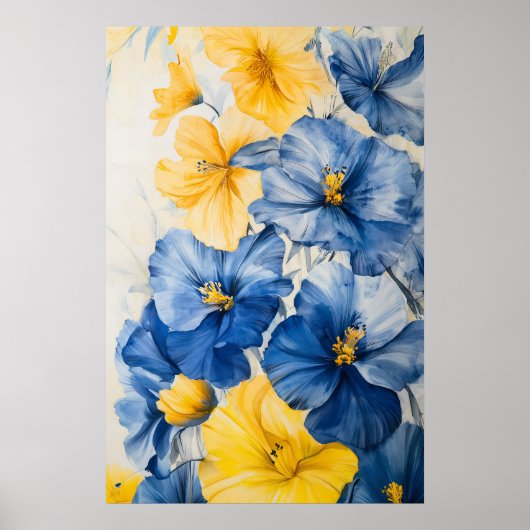 1304 Floral Poster (Vorne)