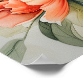 1307 Floral Poster (Ecke)