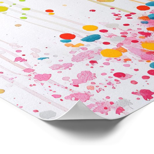 1308 Floral Poster (Ecke)