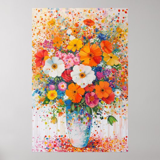 1308 Floral Poster (Vorne)