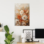 1309 Floral Poster (Heimbüro)