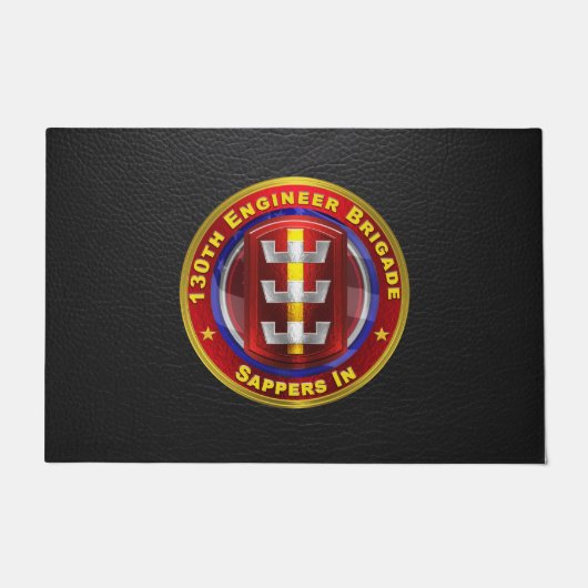 130. Ingenieurbrigade Fußmatte (Vorderseite)