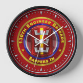 130. Ingenieurbrigade Uhr (Vorderseite)