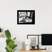 #130 (Matte) Basketball-Poster Poster (Heimbüro)