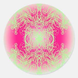 130 RUNDER AUFKLEBER