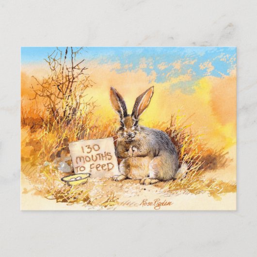 130 zu fütternd Mundstücke Postkarte (Vorderseite)