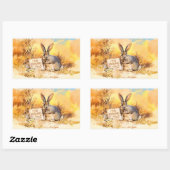 130 zu fütternd Mundstücke Rechteckiger Aufkleber (Blatt)